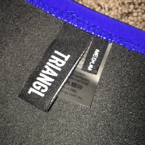 TRIANGL Blue Bikini Bottoms - Picture 3 of 3